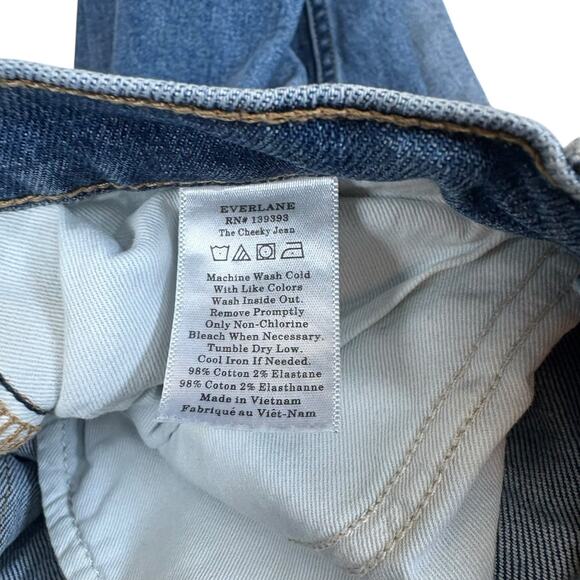 Everlane The 90s Cheeky Jean size 26 Crop - Picture 5 of 7